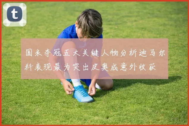 国米夺冠五大关键人物分析迪马尔科表现最为突出皮奥成意外收获